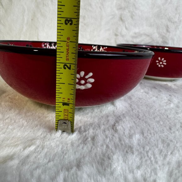 Handmade Turkish Ceramic Bowls Set Of 2 Pieces By Ozen Ceramics - Picture 8 of 8